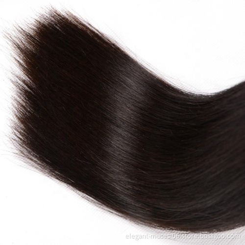 Silky Straight Virgin Brazilian Hair Weave Bundles Synthetic Hair Weft Other Artificial Hair